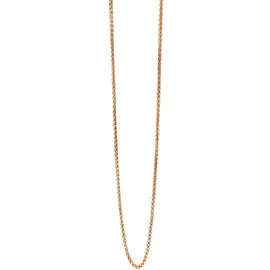 Adelia's Kordelkette Damen Edelstahl Gold 70 cm