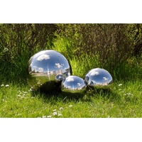 Köhko 3er Gartenkugeln Set aus hochwertigem Edelstahl 9901G-05-7-10