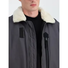Alpha Industries Da-3 Bomberjacke Vintage Grey XL