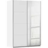 Rauch Subito Schwebetürenschrank 136 x 197 x 61 cm weiß