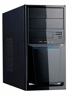 Linkworld 7271-23 Computer-Gehäuse Midi Tower Schwarz