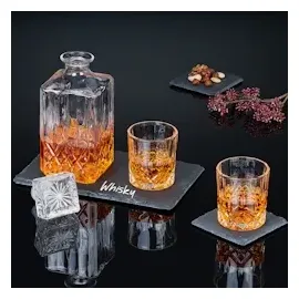 Relaxdays Untersetzer, 20er Set, eckige Glasuntersetzer, 10x10 cm, Raclette- & Getränkeuntersetzer, anthrazit