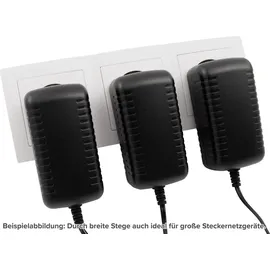 McPower Steckdosenblock 3-fach Weiß 1 St.