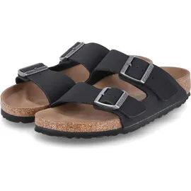 Birkenstock Arizona Vegan Birko-Flor Nubuk schmal schwarz 38