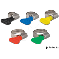 DeLock Schlauchschellen-Set