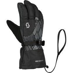 Scott Ultimate Premium Gore-Tex Kinder Snowmobil Handschuhe, schwarz-grau, Größe XL