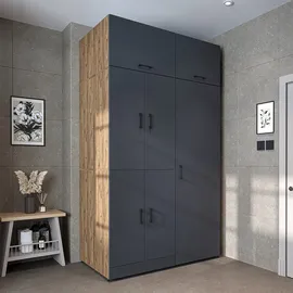 roomartstore.de Waschmaschinenschrank DORA 130 x 230 x 74 cm Beige