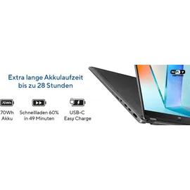 Asus Vivobook 14 Flip Intel Core Ultra 7 258V 32 GB RAM 1 TB SSD