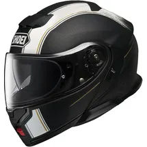 Shoei Neotec 3 Satori, Klapphelm - Matt Schwarz/Weiß/Gold - XS