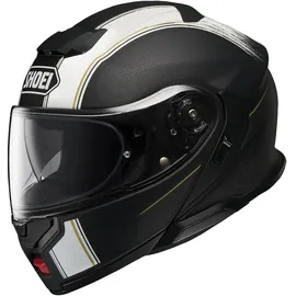 Shoei Neotec 3 Satori, Klapphelm - Matt Schwarz/Weiß/Gold - XS