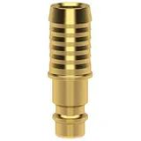 OEM Lüdecke Stecktülle für Kupplung NW 7,2mm, Messing, Serie ES, Tülle 13