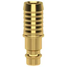 OEM Lüdecke Stecktülle für Kupplung NW 7,2mm, Messing, Serie ES, Tülle 13