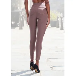 H.I.S Leggings, im Schlupfhosen Style H.I.S taupe 40/42