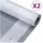 vidaXL Gitter-Abdeckplanen 2 Stk. 260 g/m2 2x10 m