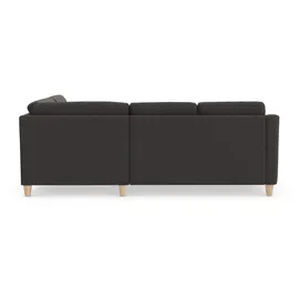 sit&more Ecksofa SIT & MORE "Farö L-Form", grau (fango), B:251cm H:90cm T:187cm, Sofas, Ecksofa, inklusive Federkern, wahlweise mit Bettfunktion und Bettkasten