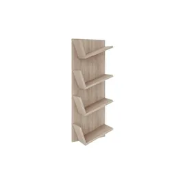 VCM Lansi Maxi Bücherregal 33 x 16 x 180 cm Braun