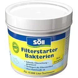 Söll FilterstarterBakterien hochreine Mikroorganismen für Teiche, 100g für 15.000, 80587