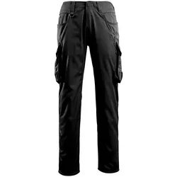 Servicehose "INGOLSTADT" Unique einfarbig - 82C49 - schwarz