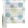 Home fashion Raffrollo Rawlins 60 x 130 cm blau/grün