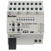 Berker Fan Coil-Aktor 2fach 10 A 75312012