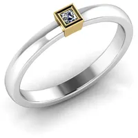 Verlobungsring VR06 333er Weifl-/Gelbgold - 6827