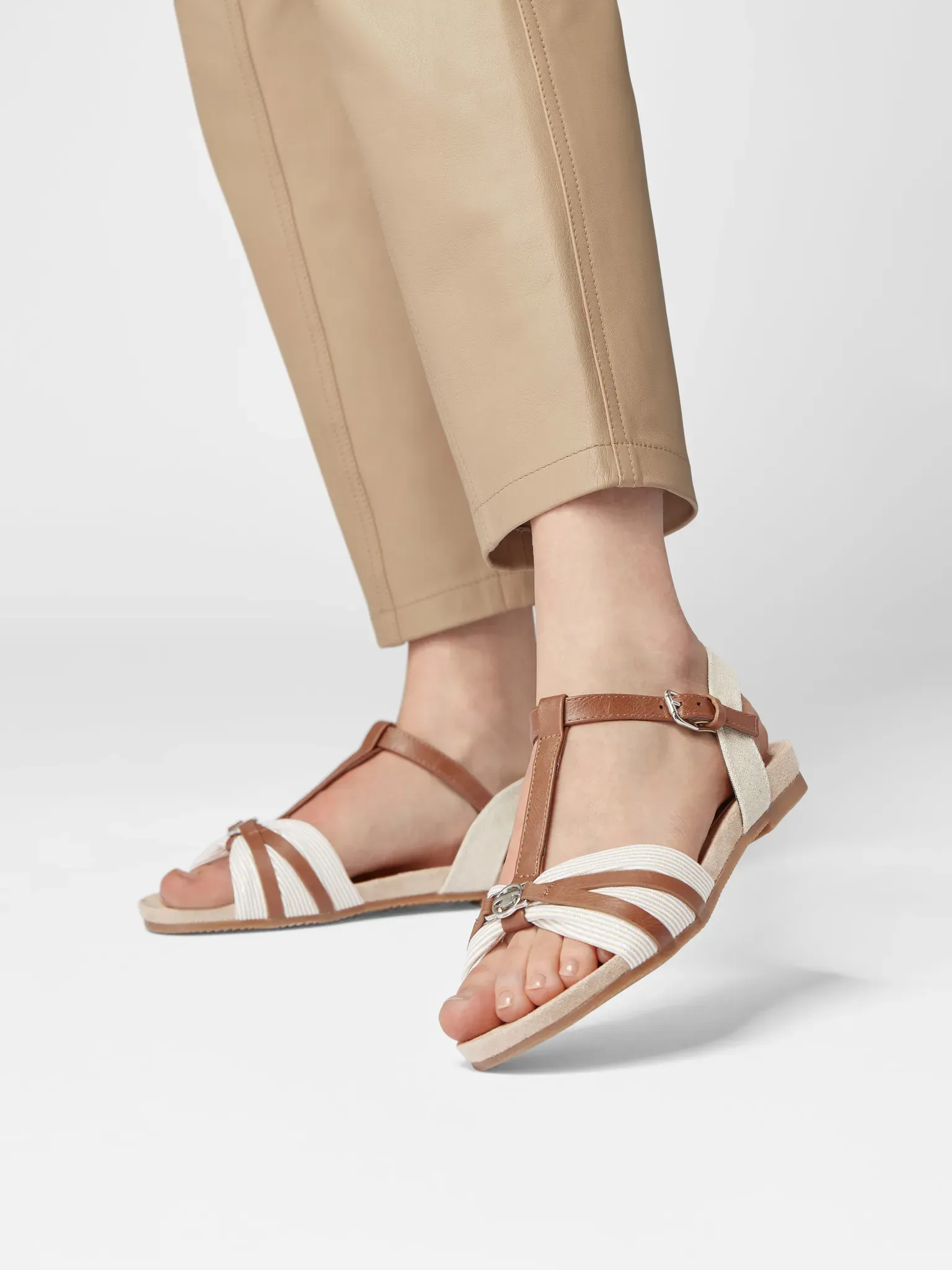 TOM TAILOR  Sandale Beige, Damen, Größe: 38 - TOM TAILOR  Sandale Beige, Damen, Größe: 38 - woman - Beige