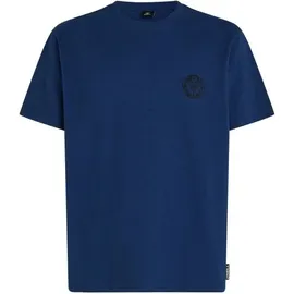 O'Neill - Slub Back Print T-Shirt - T-Shirt Gr XL blau