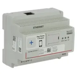 Legrand MYHOMESERVER1 Server für Hausautomation MyHOME, Abmessungen: 6 TE DIN 0 0 1