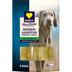 EDEKA Herzstücke Premium-Snack Rinderkauknochen 3ST 150G