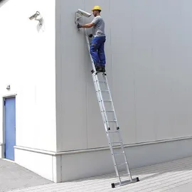 Günzburger Aluminium-Schiebeleiter 2-teilig 10 Sprossen