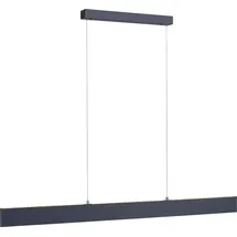 just light. JustLight LED Pendelleuchte Nila 48W anthrazit