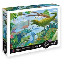 Brainbox Puzzle CALYPTO - Dinosaurier 200 Teile, 200 Puzzleteile