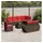 vidaXL Gartensofa-Set 9-tlg. braun Polyrattan