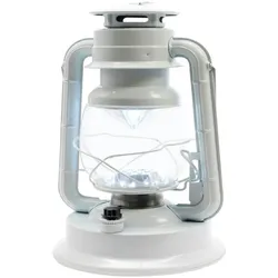 Laterne Sturmlaterne LED Licht mit Dimmer Campinglaterne Camping Garten H 24,5