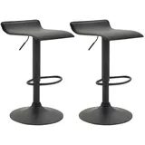 deluke Barhocker DERID 36 x 39 x 63 cm Schwarz