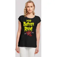 F4NT4STIC T-Shirt Stranger Things You Better Run in schwarz