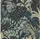 Profhome Blumen Tapete 0,53 m x 10 m 5,33 m2 Schwarz/Blau/Grau/Grün 378603