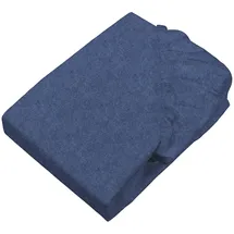 Setex Bettlaken Feinbiber 90 x 200 cm blau