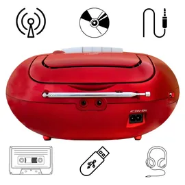 Soundmaster SCD7800RO rot