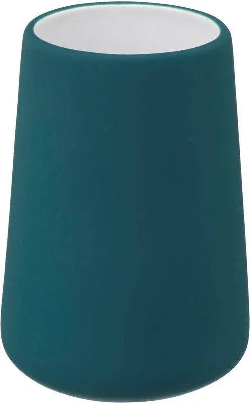 Farben: Petrolblau, Gummierter Tumbler