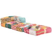Tidyard Modulares Ecksofa Bettsofa Couch Schlafcouch Loungesofa Polstersessel Patchwork Stoff