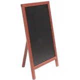Aufsteller Holz 55x85cm witterungsbeständig Farbe: mahagoni MBS-M-85