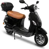 Rolektro E-City Retro 1500 Watt 45 km/h schwarz/orange