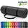 TRESKO Yogamatte Fitnessmatte Gymnastikmatte Pilates 185x60x1,5cm Schwarz