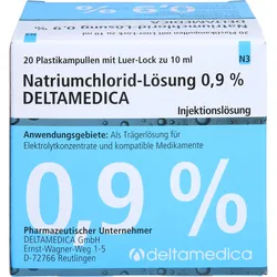 Natriumchlorid-Lösung 0.9% Deltamedica Luer -Lo Pl 200 ML