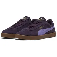 Puma Club II Era Suede Sneaker, Midnight Plum-Lavender ALERT, 38 EU