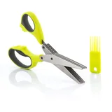 InnovaGoods Kräuterschere 5 in 1 Ergonomisch Edelstahl Grau