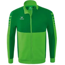 ERIMA Six Wings Worker Jacke, green/smaragd, 128