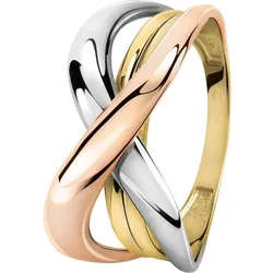 CHRIST Damenring 585er Gelbgold, 585er Weißgold, 585er Roségold Ringe   