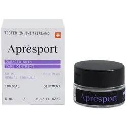 AprèsportTM Damaged Skin Care Ointment CBD plus Herbal Formular 5 ml